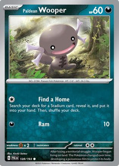 Paldean Wooper (128/193) [Scarlet & Violet: Paldea Evolved]-1