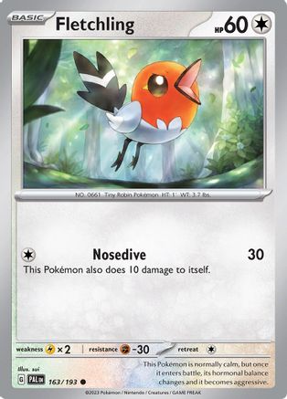 Fletchling (163/193) [Scarlet & Violet: Paldea Evolved]-1