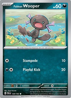 Paldean Wooper (129/193) [Scarlet & Violet: Paldea Evolved]-1