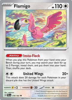 Flamigo (170/193) [Scarlet & Violet: Paldea Evolved]-1