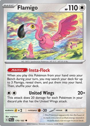 Flamigo (170/193) [Scarlet & Violet: Paldea Evolved]-1