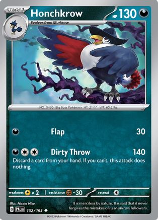 Honchkrow (132/193) [Scarlet & Violet: Paldea Evolved]-1
