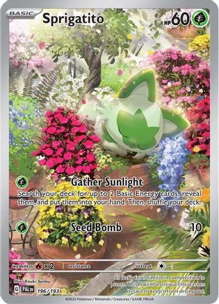 Sprigatito (196/193) [Scarlet & Violet: Paldea Evolved]-1