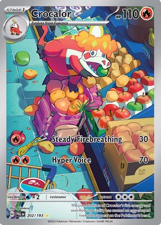 Crocalor (202/193) [Scarlet & Violet: Paldea Evolved]-1