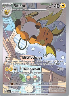 Raichu (211/193) [Scarlet & Violet: Paldea Evolved]-1