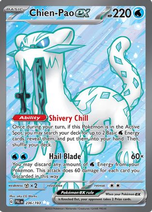 Chien-Pao ex (236/193) [Scarlet & Violet: Paldea Evolved]-1