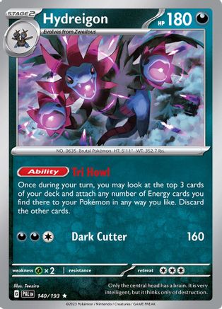 Hydreigon (140/193) [Scarlet & Violet: Paldea Evolved]-1