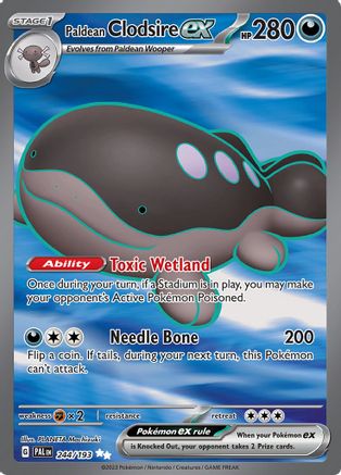 Paldean Clodsire ex (244/193) [Scarlet & Violet: Paldea Evolved]-1