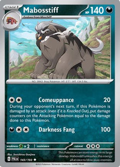 Mabosstiff (143/193) [Scarlet & Violet: Paldea Evolved]-1