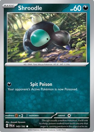 Shroodle (145/193) [Scarlet & Violet: Paldea Evolved]-1