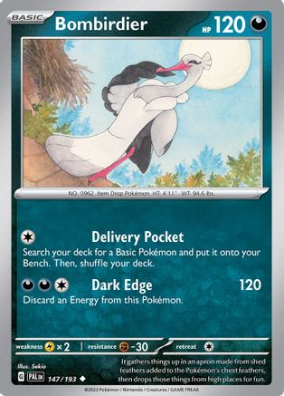 Bombirdier (147/193) [Scarlet & Violet: Paldea Evolved]-1