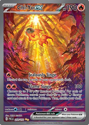 Chi-Yu ex (259/193) [Scarlet & Violet: Paldea Evolved]-1