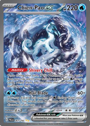 Chien-Pao ex (261/193) [Scarlet & Violet: Paldea Evolved]-1