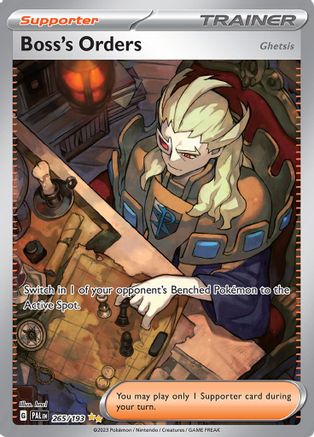 Boss's Orders (265/193) [Scarlet & Violet: Paldea Evolved]-1