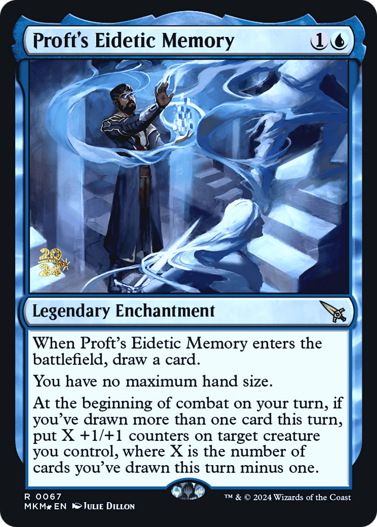 Proft's Eidetic Memory [Murders at Karlov Manor Prerelease Promos]-1