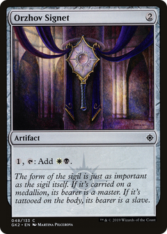 Orzhov Signet [Ravnica Allegiance Guild Kit]-1