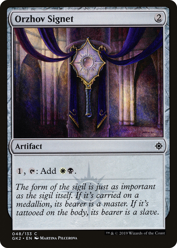 Orzhov Signet [Ravnica Allegiance Guild Kit]-1