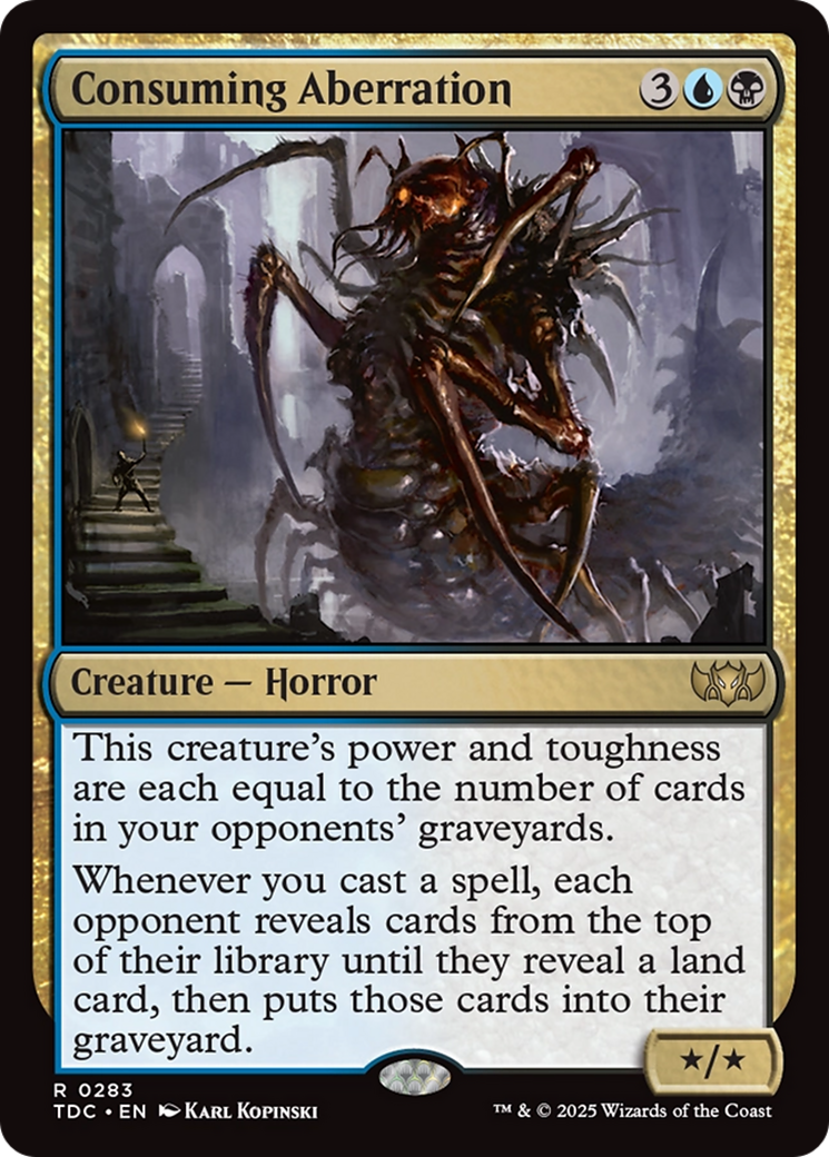 Consuming Aberration [Tarkir: Dragonstorm Commander]-1