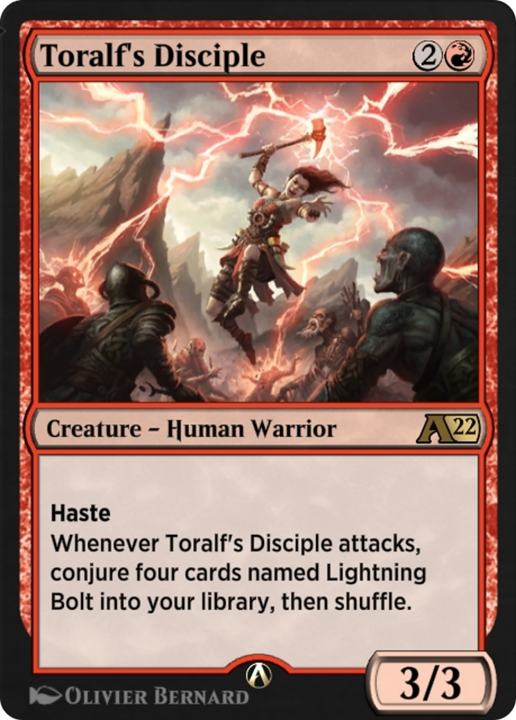 Toralf's Disciple (Y22-044) - Alchemy: Innistrad-1