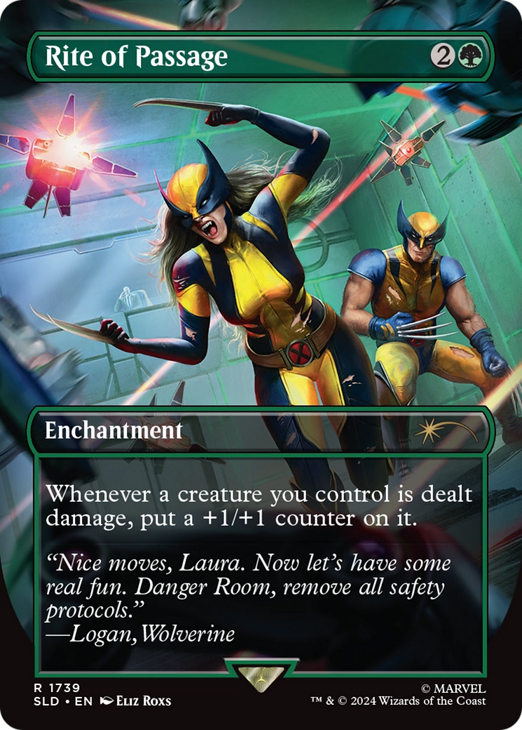 Rite of Passage (SLD-1739) - Secret Lair Drop (Borderless) Foil-1