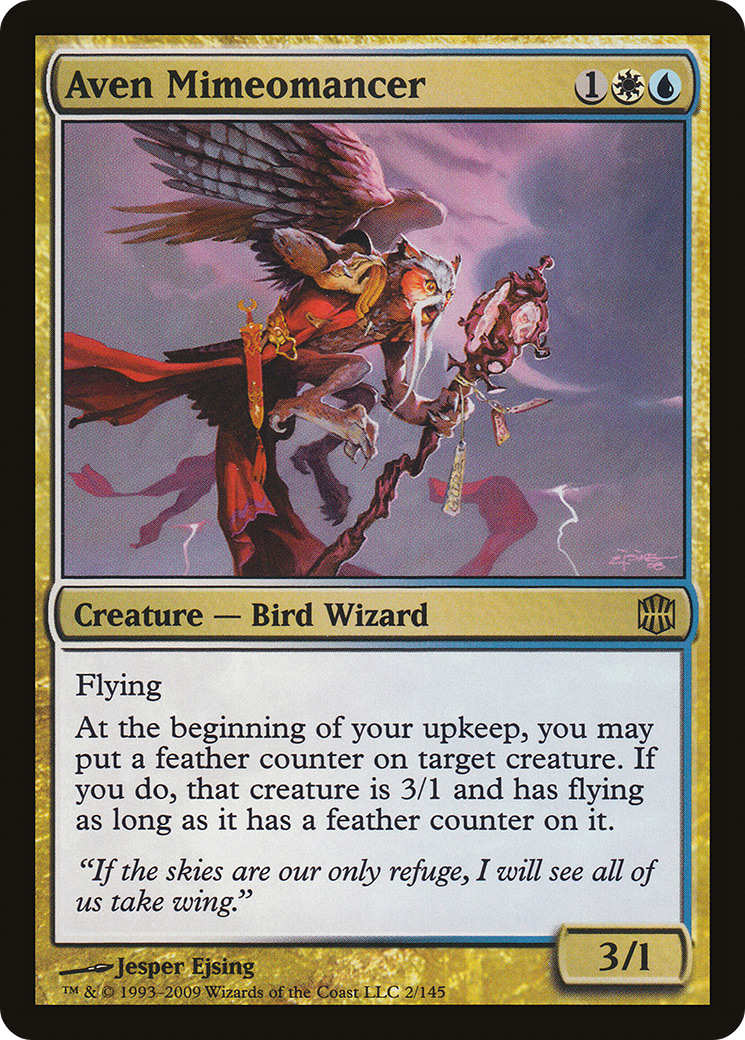 Aven Mimeomancer [Alara Reborn]-1