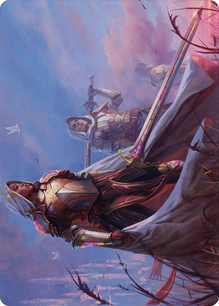 Danitha, Benalia's Hope // Danitha, Benalia's Hope (ADMU-006) - Dominaria United Art Series (Borderless)-3