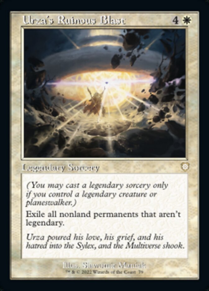 Urza's Ruinous Blast (Retro) [The Brothers' War Commander]-1
