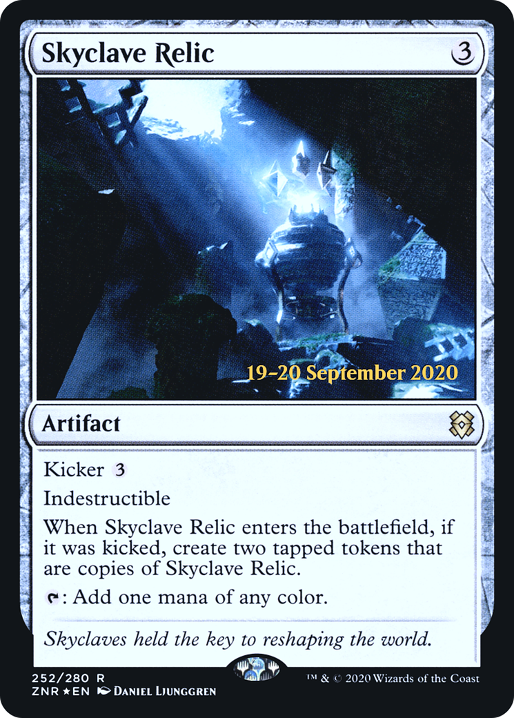 Skyclave Relic [Zendikar Rising Prerelease Promos]-1
