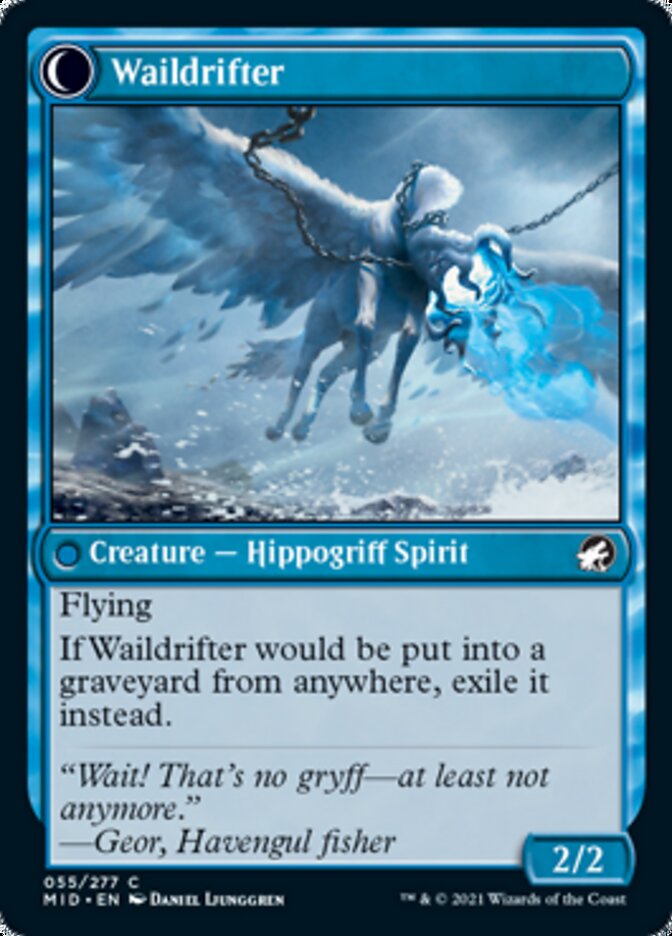 Galedrifter // Waildrifter [Innistrad: Midnight Hunt]-2
