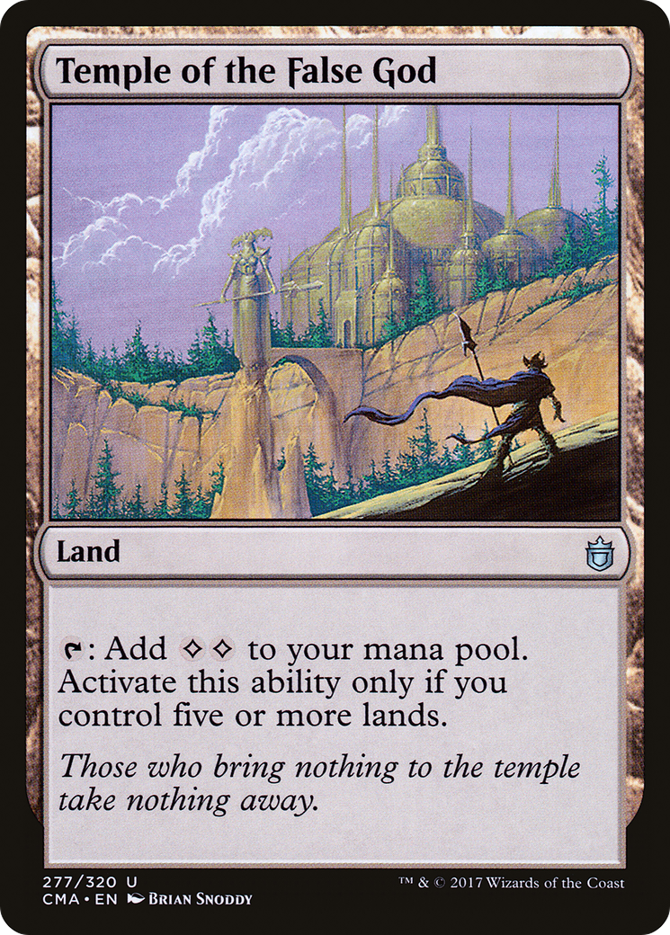 Temple of the False God [Commander Anthology]-1