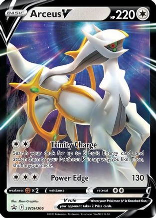 Arceus V (SWSH306) [Sword & Shield: Black Star Promos]-1