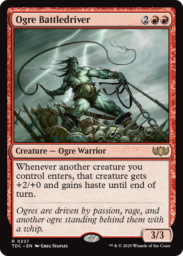 Ogre Battledriver [Tarkir: Dragonstorm Commander]-1