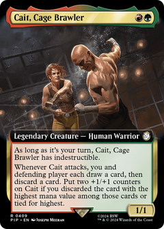 Cait, Cage Brawler (Extended Art) [Fallout]-1