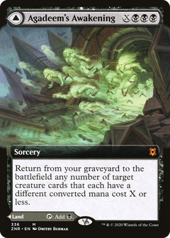 Agadeem's Awakening // Agadeem, the Undercrypt (Extended Art) [Zendikar Rising]-4