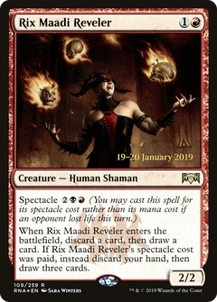 Rix Maadi Reveler [Ravnica Allegiance Prerelease Promos]-1