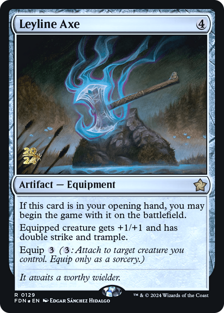 Leyline Axe [Foundations Prerelease Promos]-1