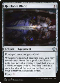 Heirloom Blade [Zendikar Rising Commander]-1