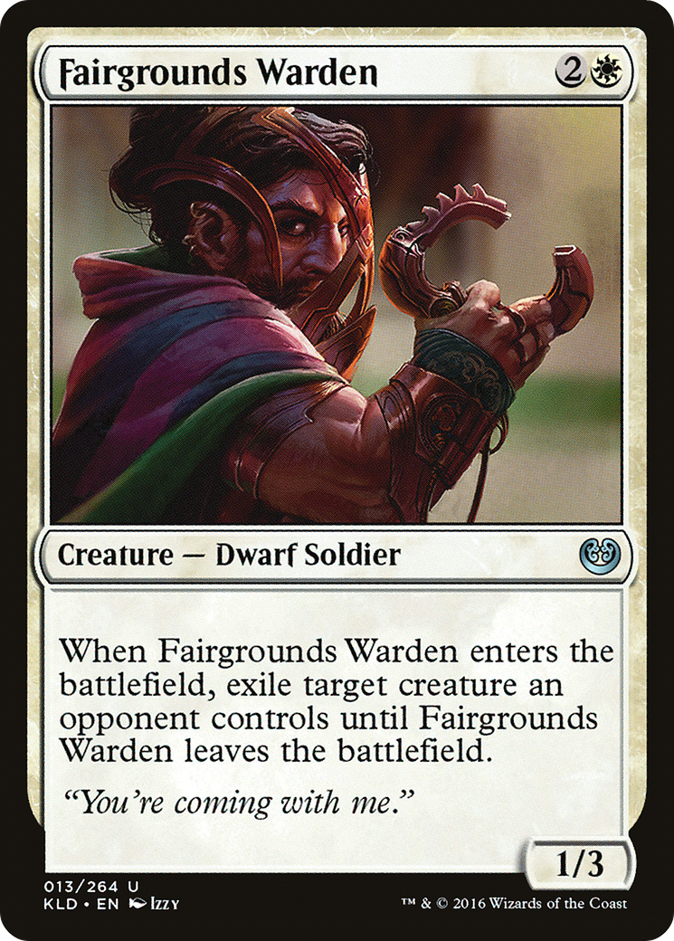 Fairgrounds Warden [Kaladesh]-1