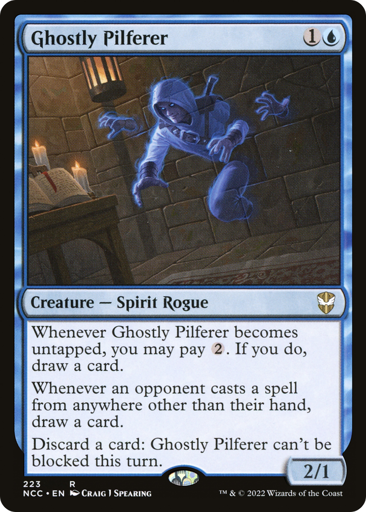 Ghostly Pilferer [Streets of New Capenna Commander]-1