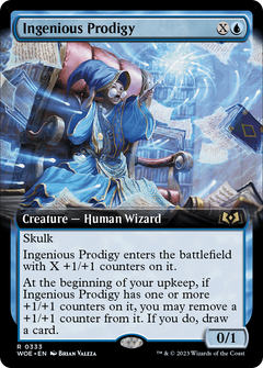 Ingenious Prodigy (Extended Art) [Wilds of Eldraine]-1