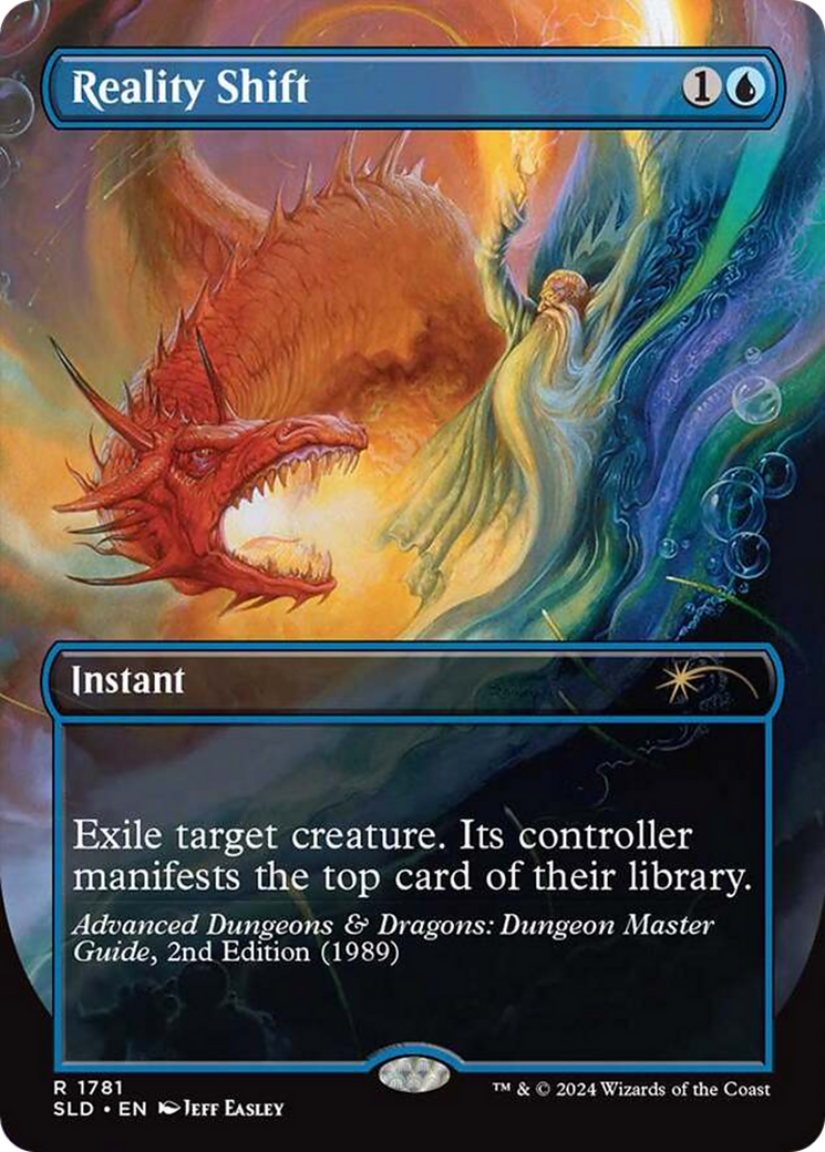 Reality Shift (SLD-1781) - Secret Lair Drop (Borderless) Foil-1