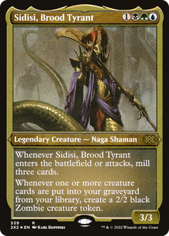 Sidisi, Brood Tyrant (Foil Etched) [Double Masters 2022]-1