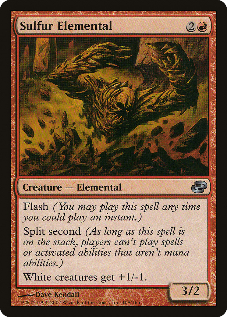 Sulfur Elemental [Planar Chaos]-1