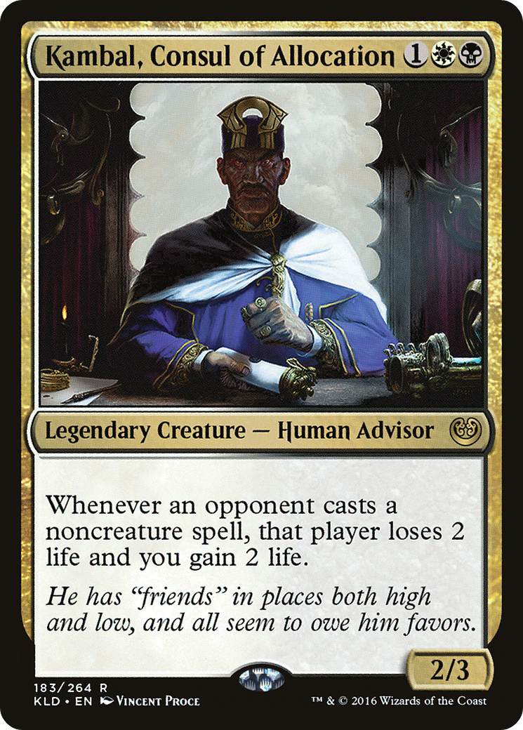Kambal, Consul of Allocation [Kaladesh]-1