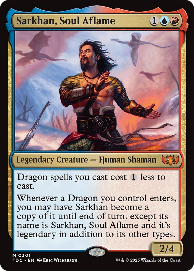 Sarkhan, Soul Aflame [Tarkir: Dragonstorm Commander]-1
