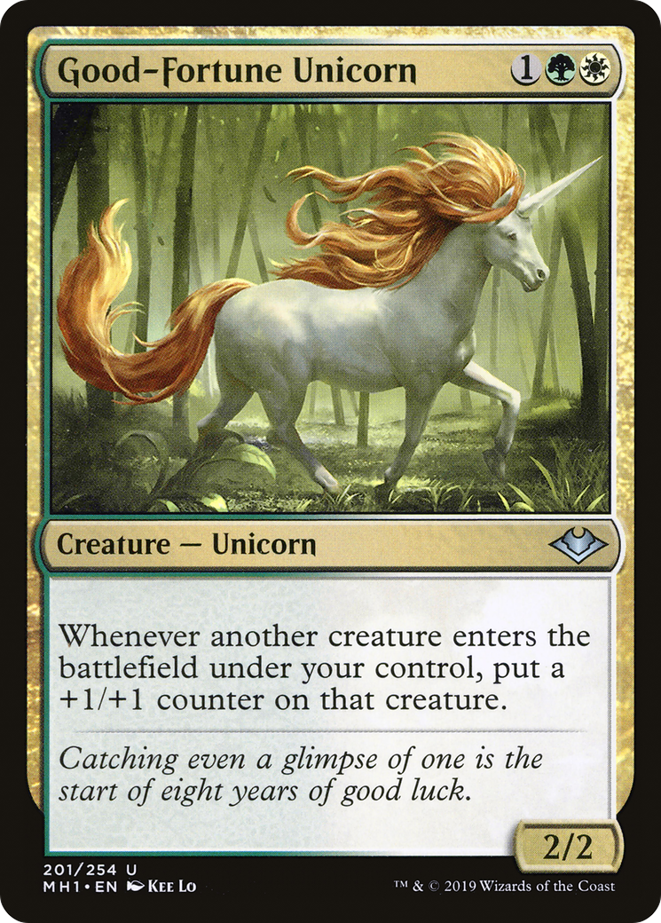 Good-Fortune Unicorn [Modern Horizons]-1