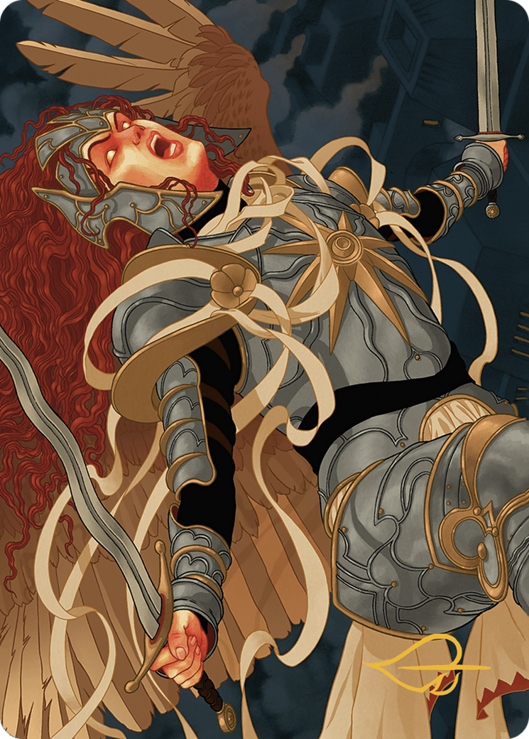 Aurelia, the Law Above // Aurelia, the Law Above (AMKM-041) - Murders at Karlov Manor Art Series (Borderless) Foil-1