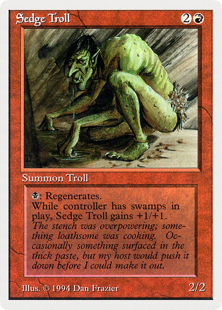 Sedge Troll [Summer Magic / Edgar]-1