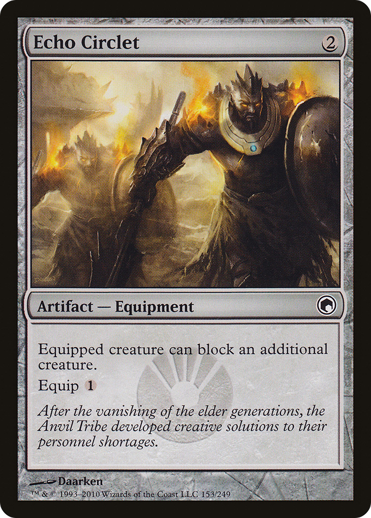 Echo Circlet [Scars of Mirrodin]-1