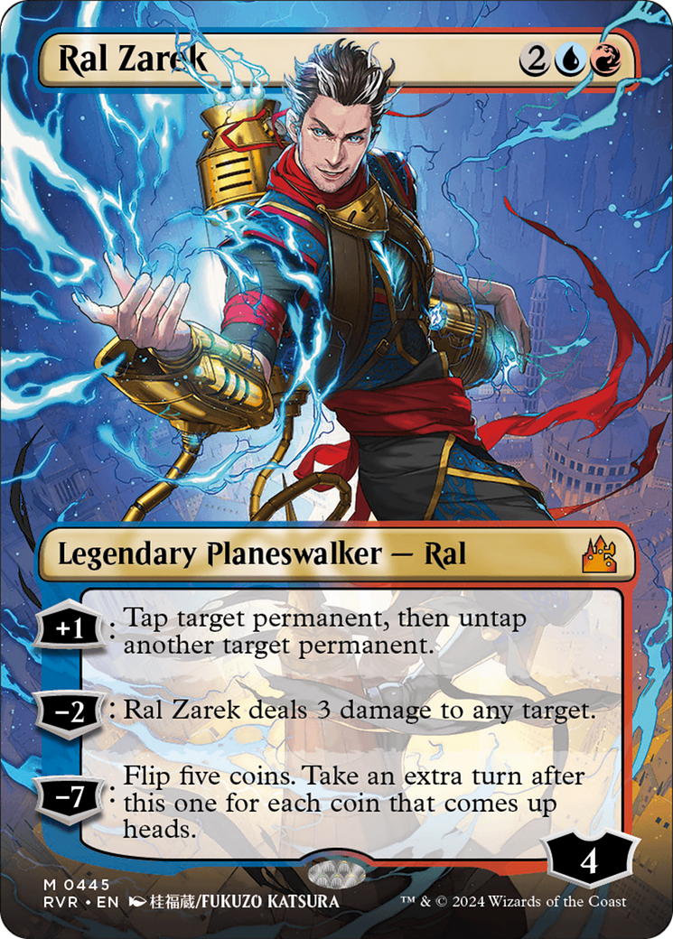 Ral Zarek (Anime Borderless) [Ravnica Remastered]-1